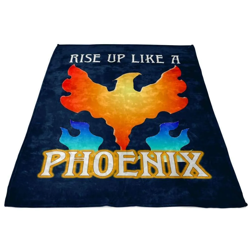 Phoenix Rise Fleece Blanket