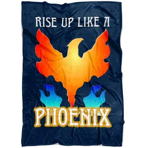 Phoenix Rise Fleece Blanket