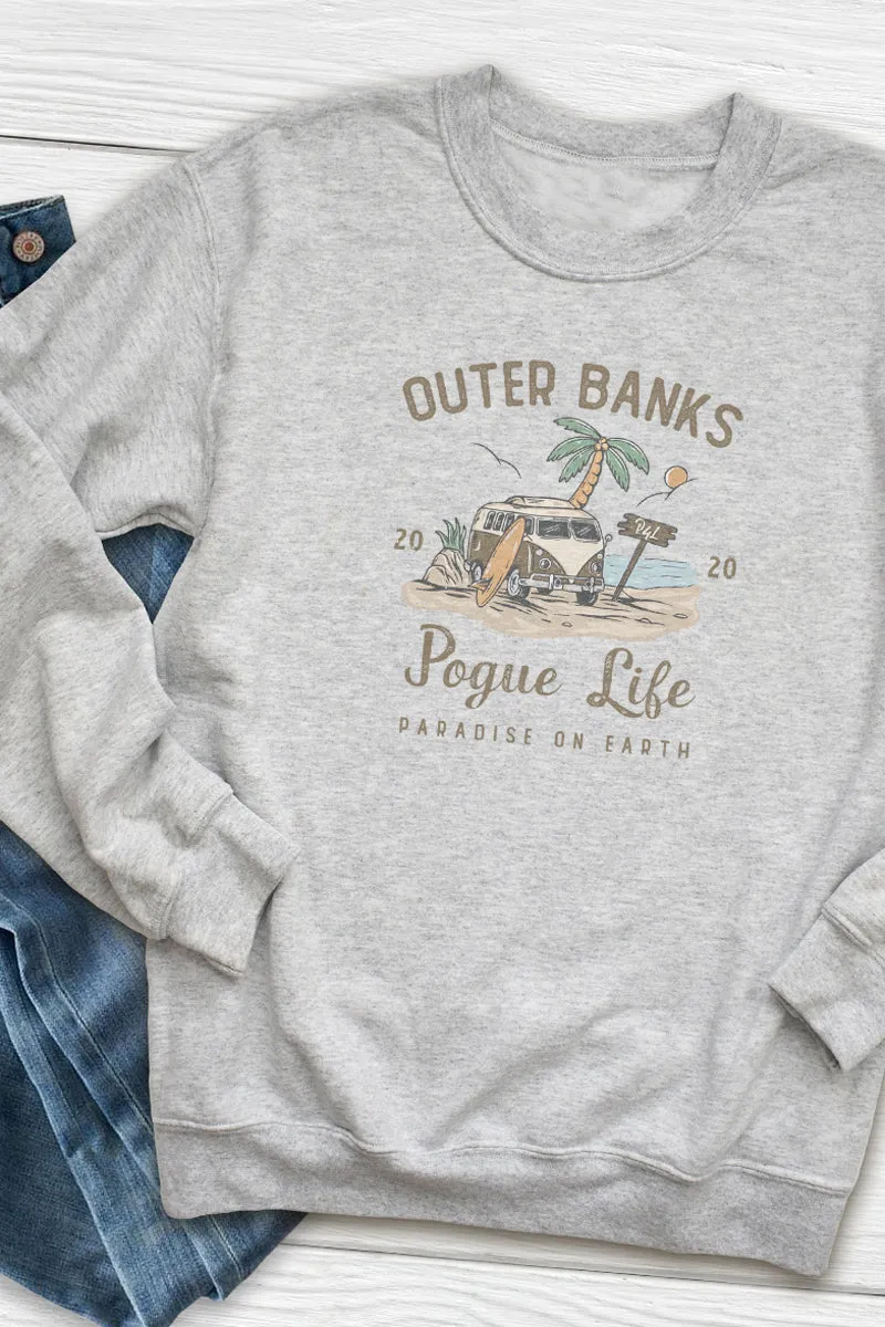 Pogue Life Paradise Unisex NuBlend Crew Sweatshirt