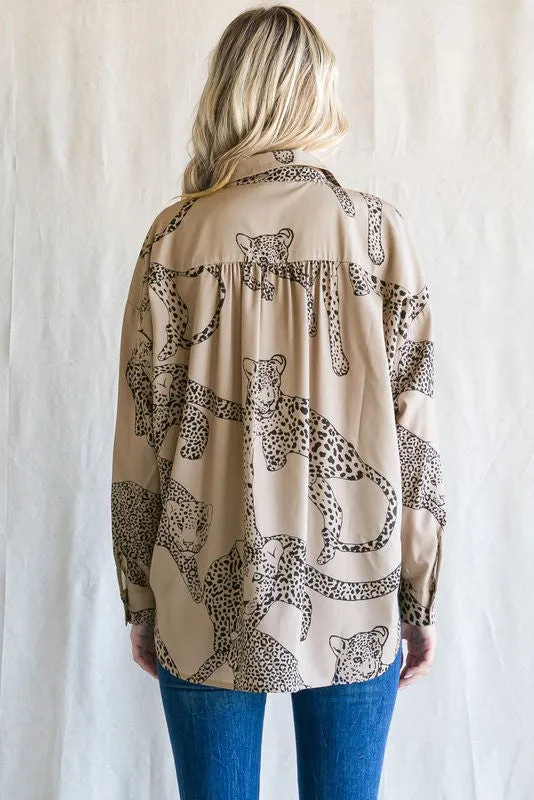 Printed Animal Top