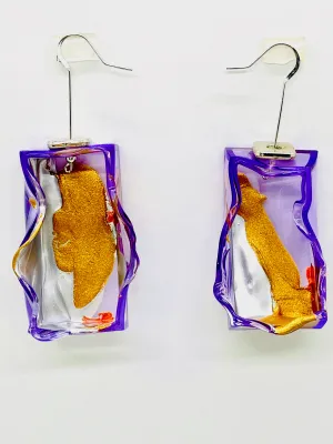 Purple Drop Node Earrings_01