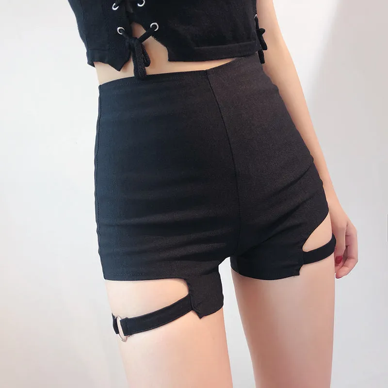"GOTHIC RETRO PLAID" PLEATED SKIRT 3 PIECES K022001