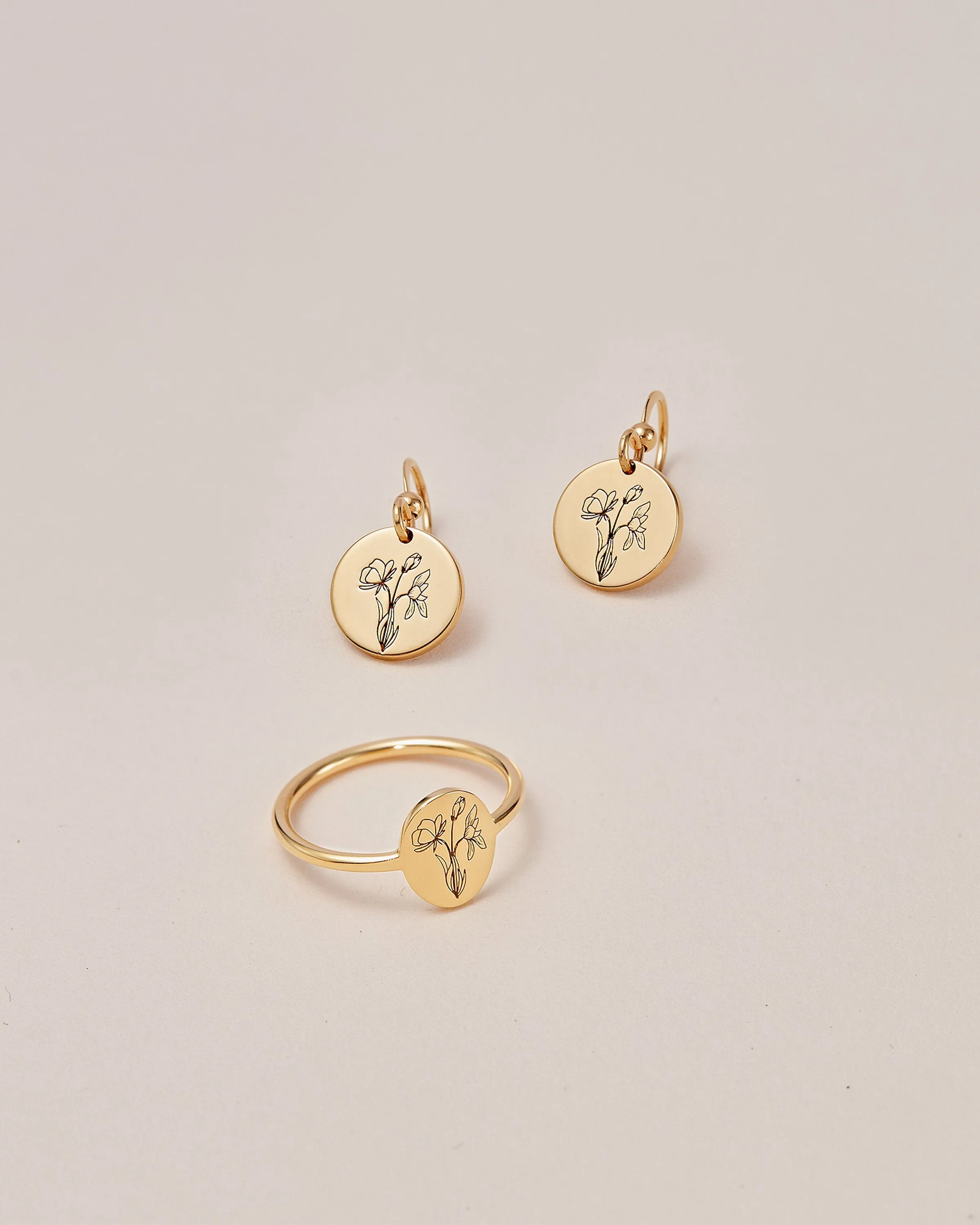 Ready To Ship | Dainty Wildflower Earrings | Mother's Day Gift | Mom Earrings | New Mom Gift | Gift For Mom | Floral Earrings| Mom Gift