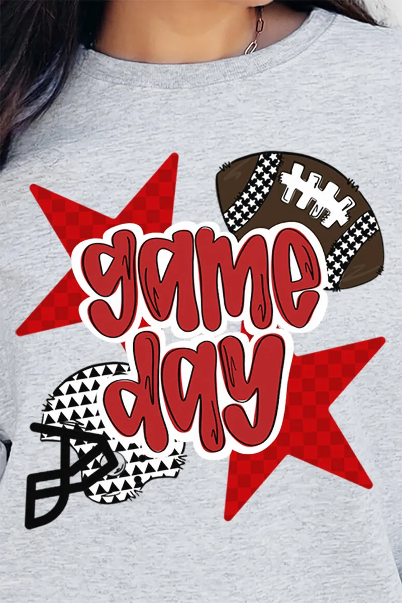 Red Football Fever Unisex NuBlend Crew Sweatshirt