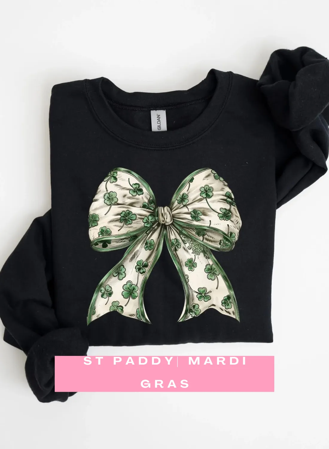 Retro Coquette St Patrick's Day SWEATSHIRT