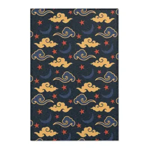Retro Night Sky Accent Rug