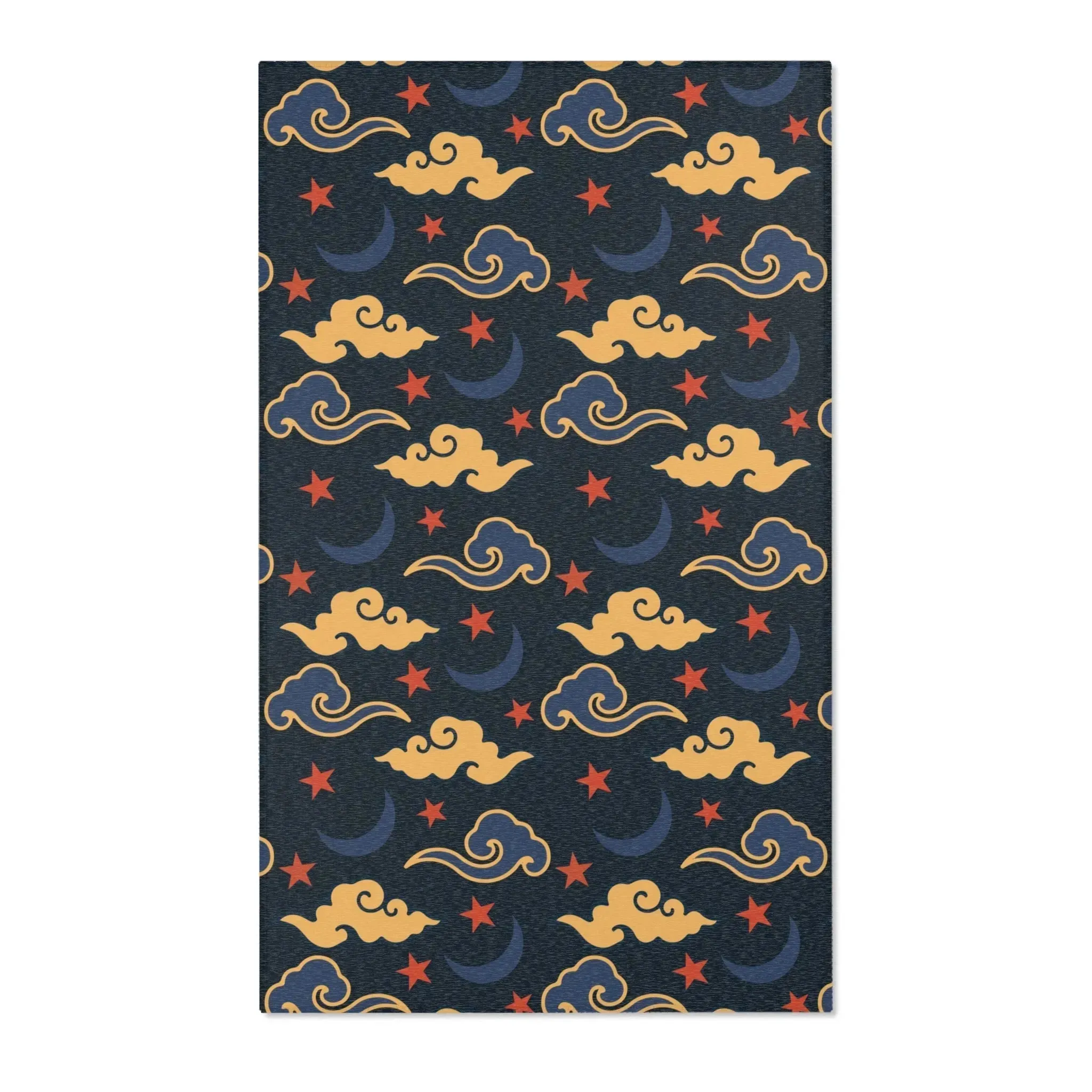 Retro Night Sky Accent Rug