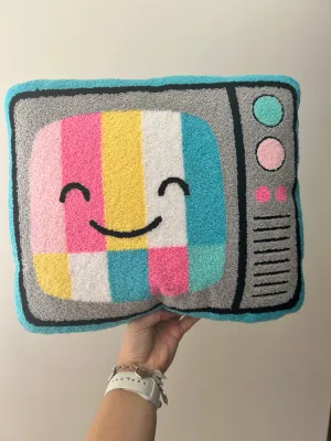 RETRO TELE CHENILLE PLUSH