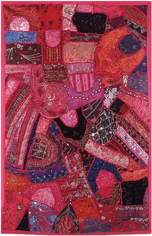 Rhapsody In Crimson - Wall Hanging