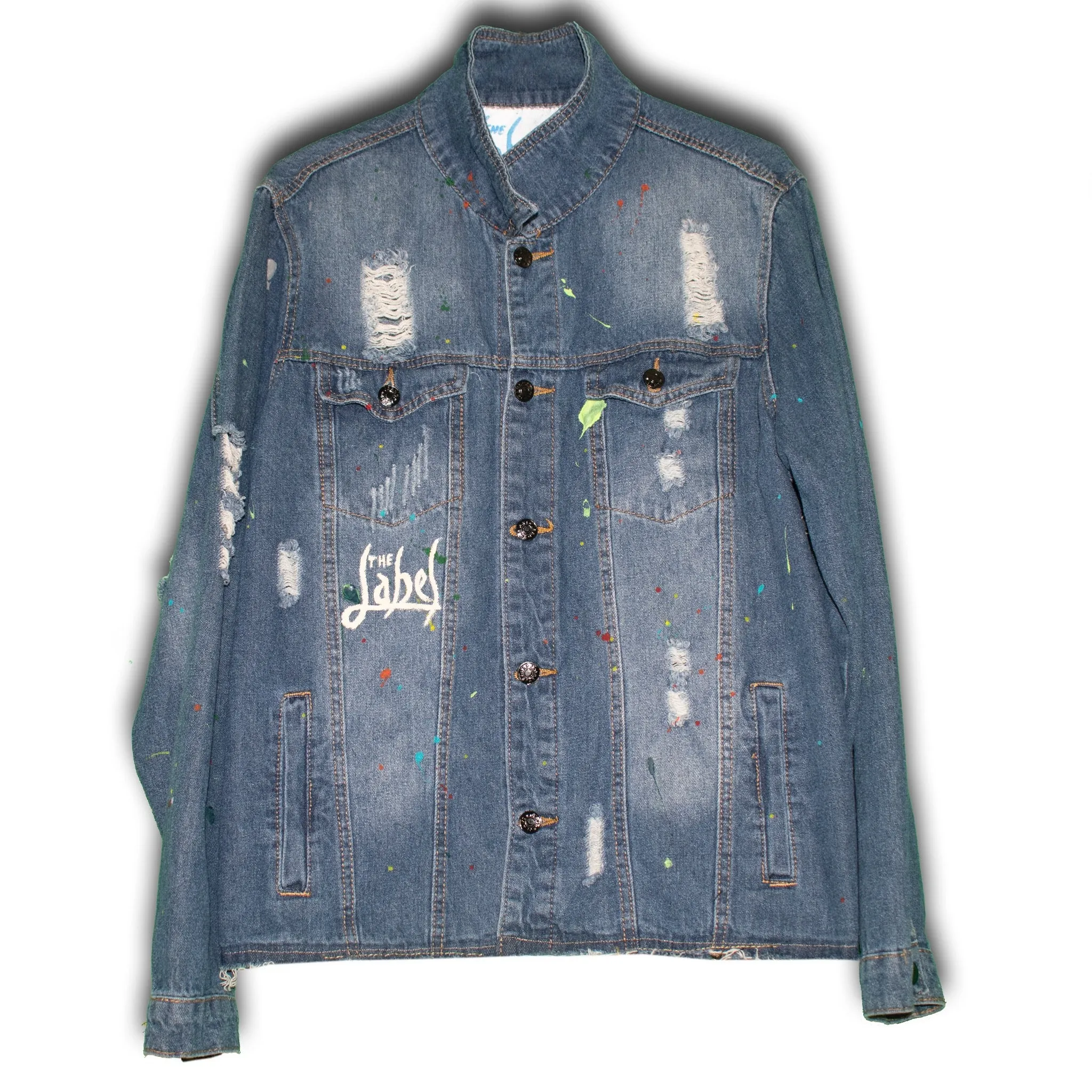 Rollin' Solo - Hand-Painted Denim Jacket