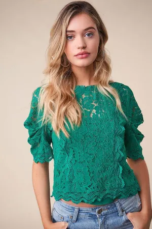 'Romeo Romeo' Blouse - Emerald