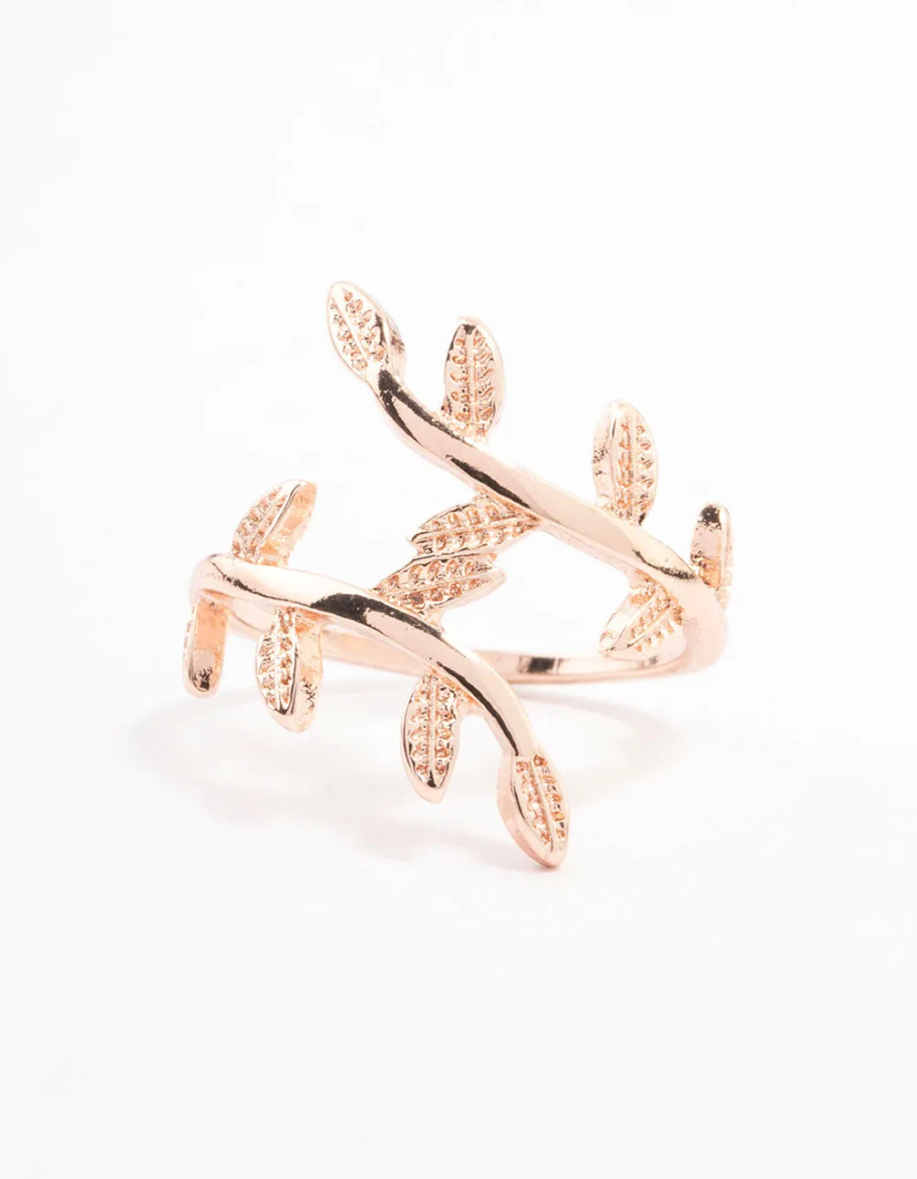 Rose Gold Plated Vine Wrapped Ring