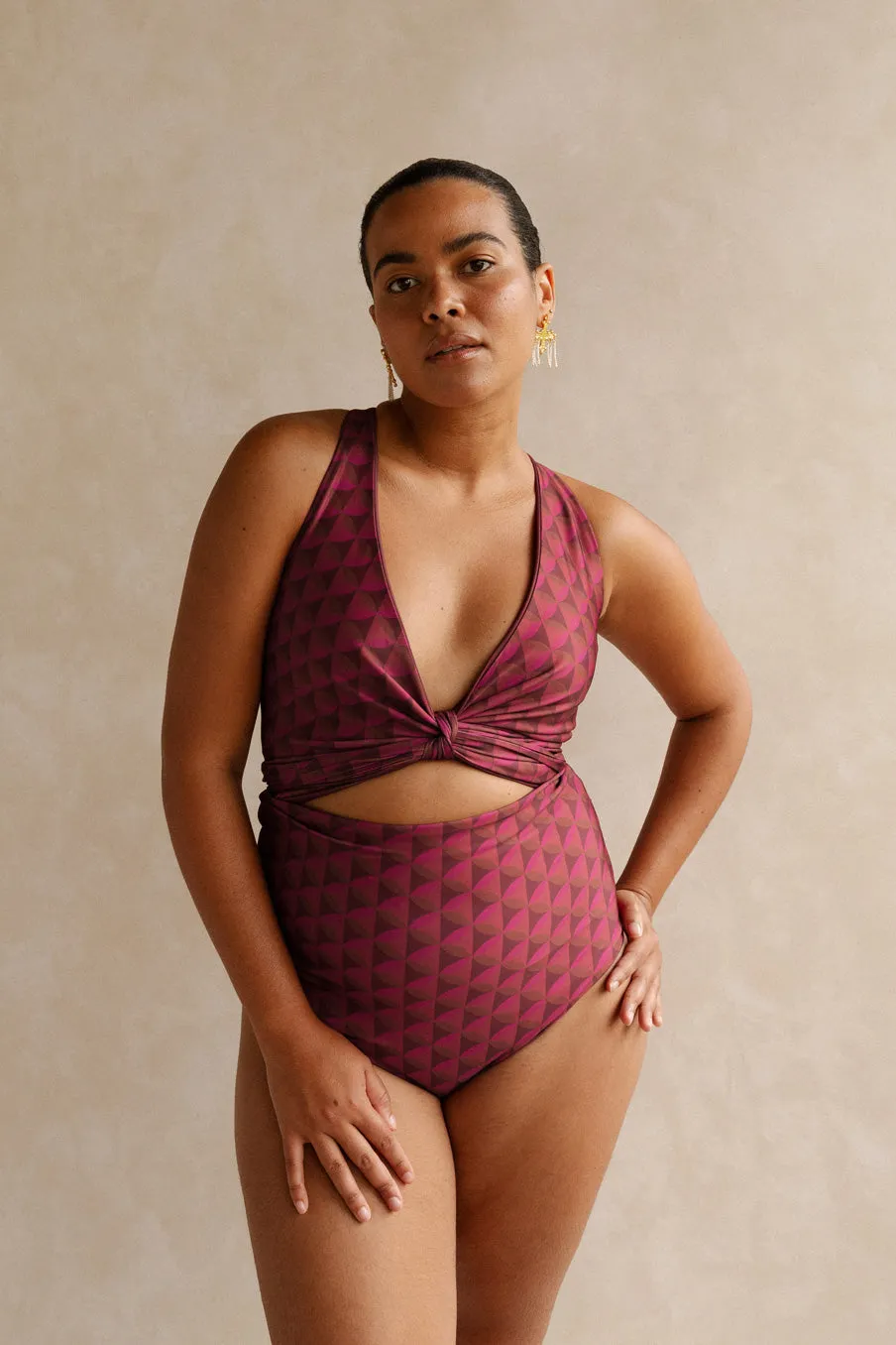 SAMPLE | Monroe Reversible Bikini Wrap Top