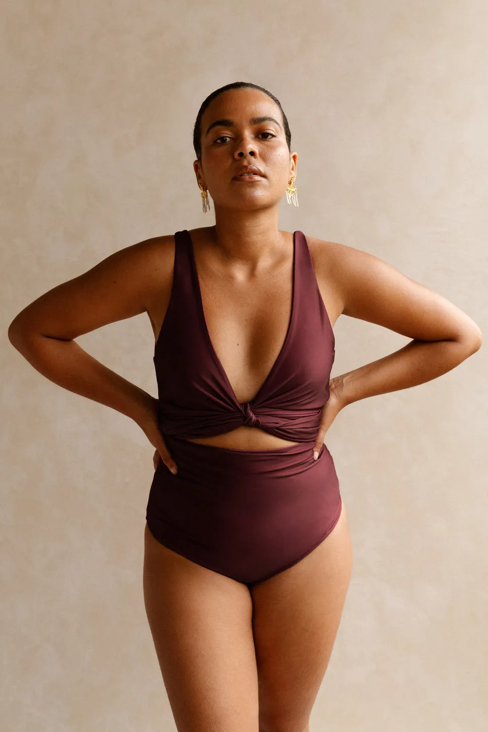 SAMPLE | Monroe Reversible Bikini Wrap Top