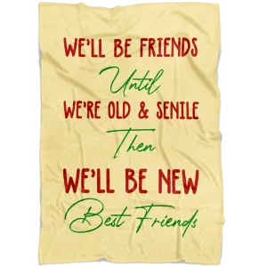 Senile Friends Blanket