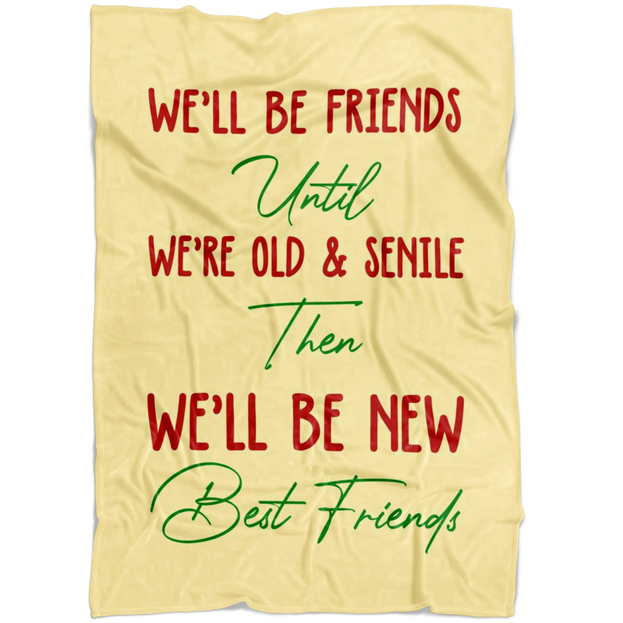 Senile Friends Blanket