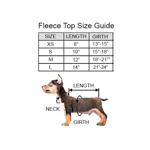 Solid Plush Fleece Dog Pullover in Hot Pink