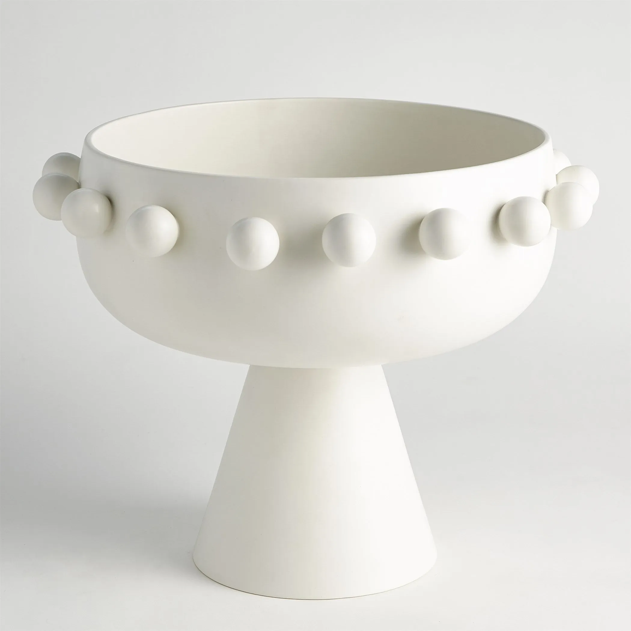 Spheres Footed Bowl - Bronze