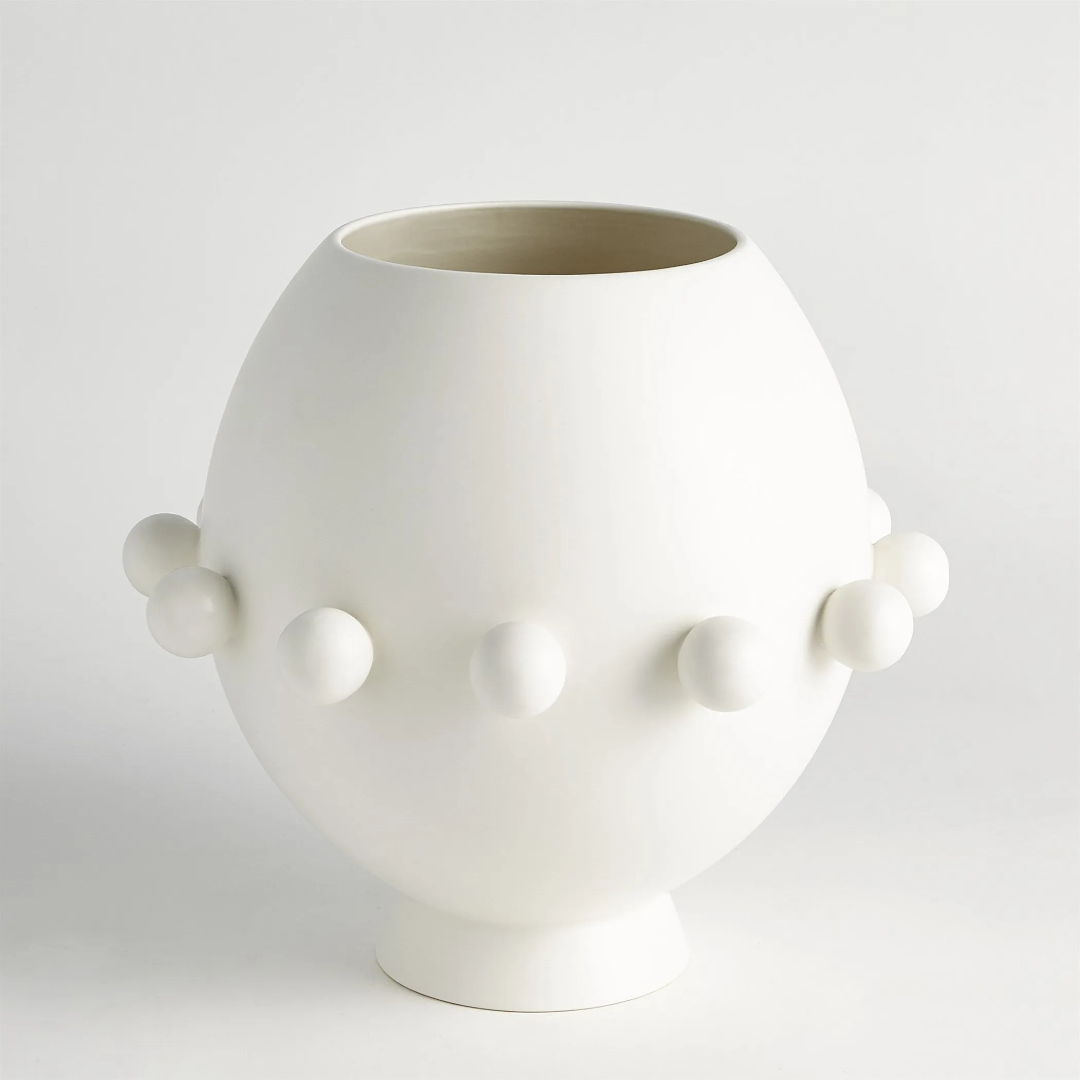Spheres Footed Bowl - Bronze