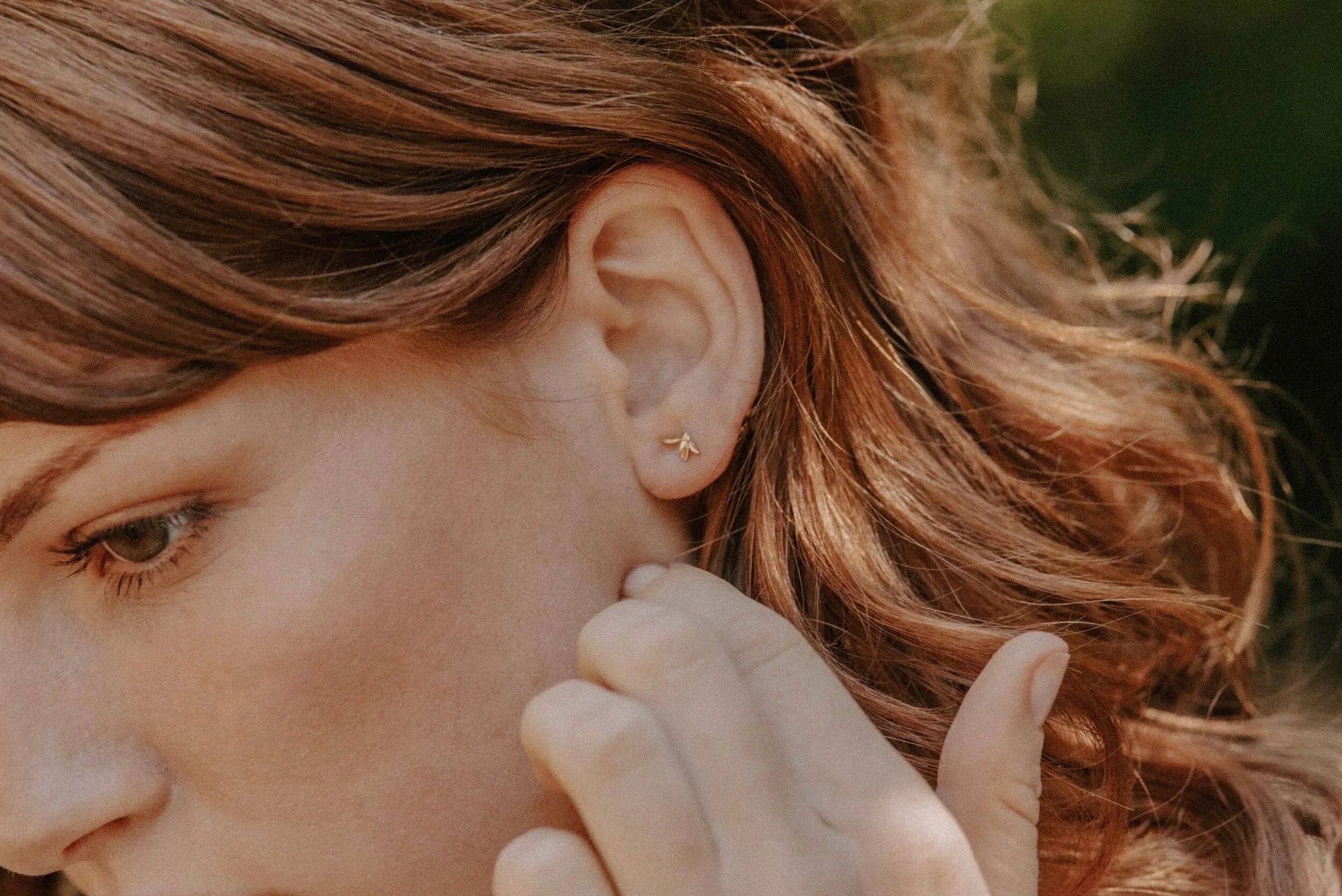 Sprout Earring: Sterling Silver