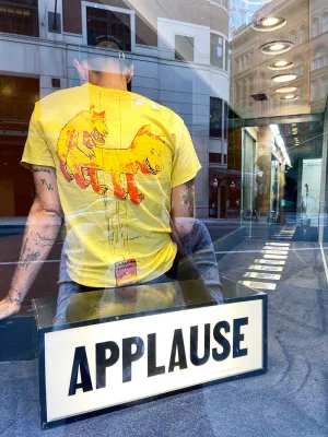 Stacy House Heat T-Shirt S/S, Yellow