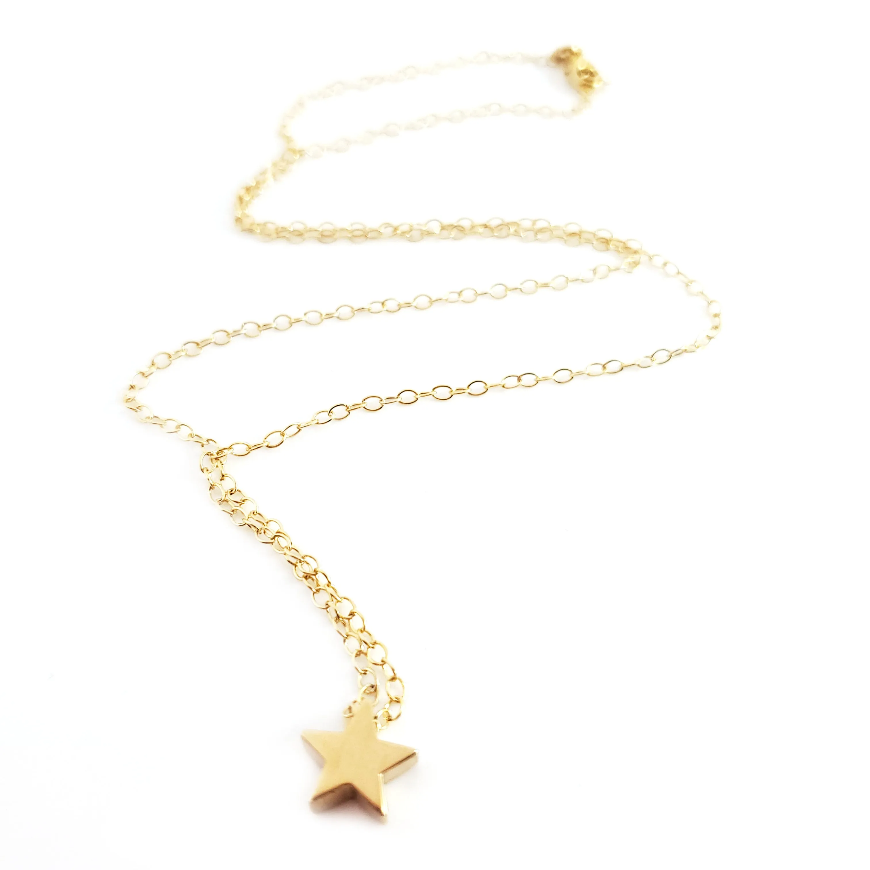 Star Charm- Dainty 14k Gold Filled Jewelry
