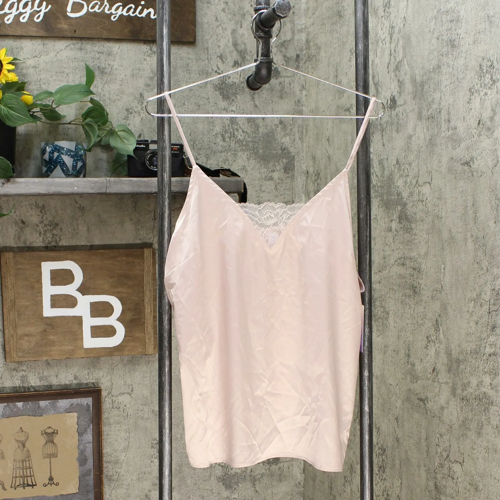 Stars Above Women's Satin Cami Pajama Top