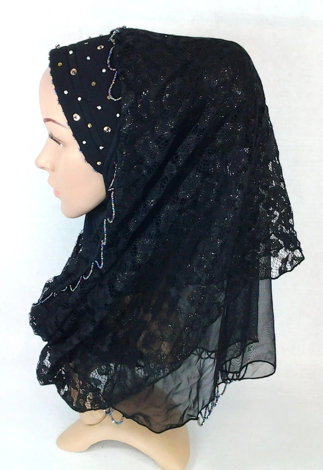 Summer Hijab Islamic Cap Headwear Scarf Shawls