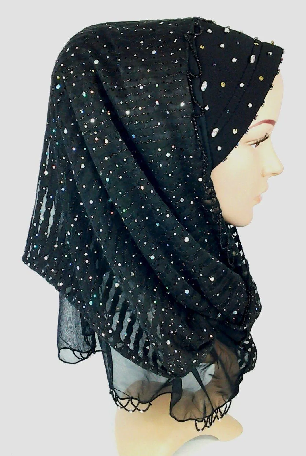 Summer Hijab Islamic Cap Headwear Scarf Shawls