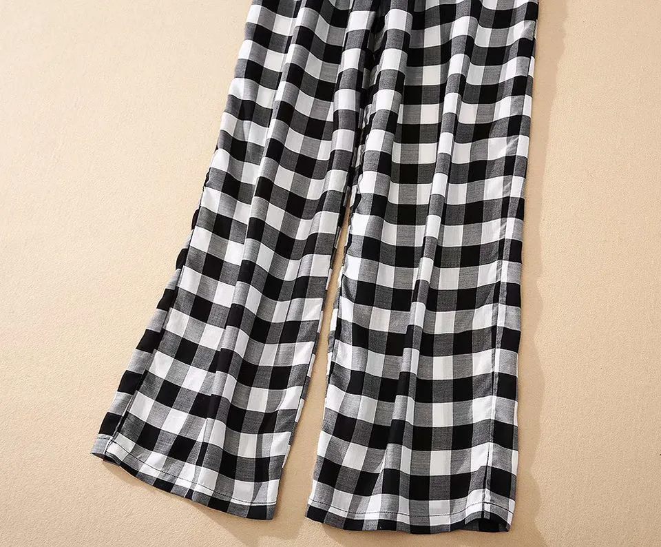 Summer Runway Retro Print Jumpsuit