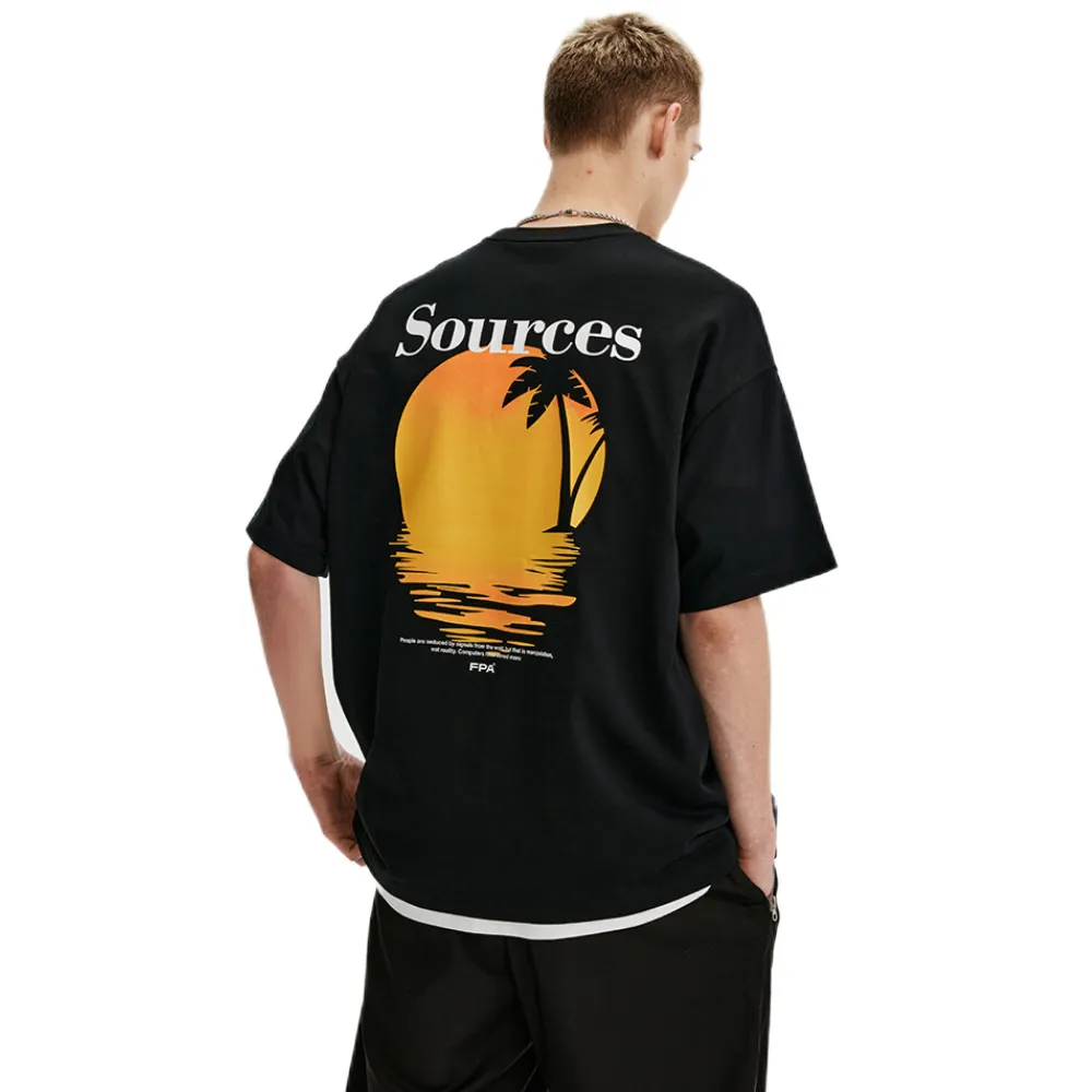 Sunset Print T-shirt
