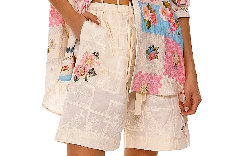 Swan Shirt-Malaga Shorts