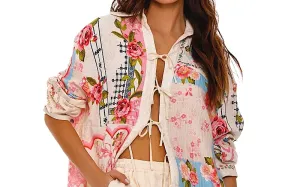 Swan Shirt-Malaga Shorts