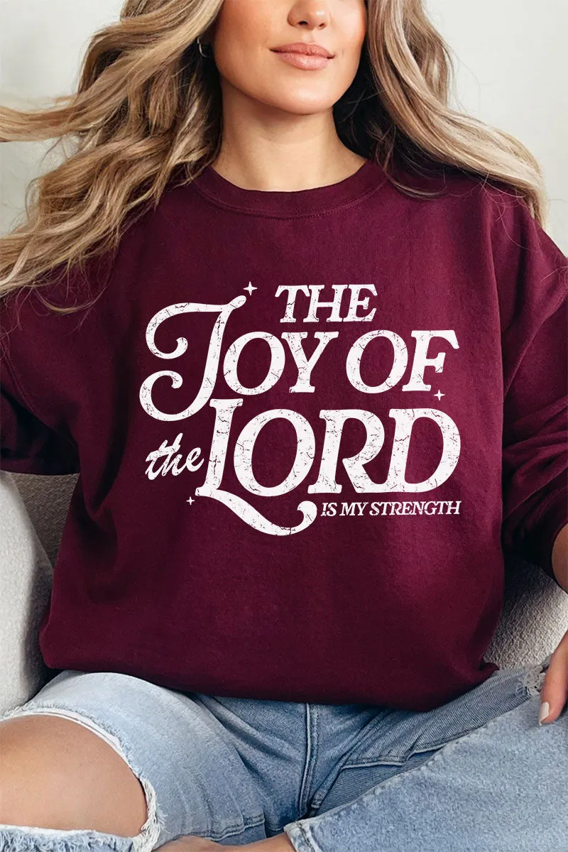 The Joy Of The Lord Unisex NuBlend Crew Sweatshirt