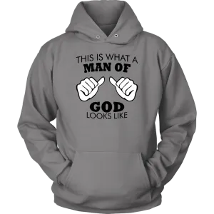 This Is What A Man of God Looks Like Unisex Hoodie Part 1
