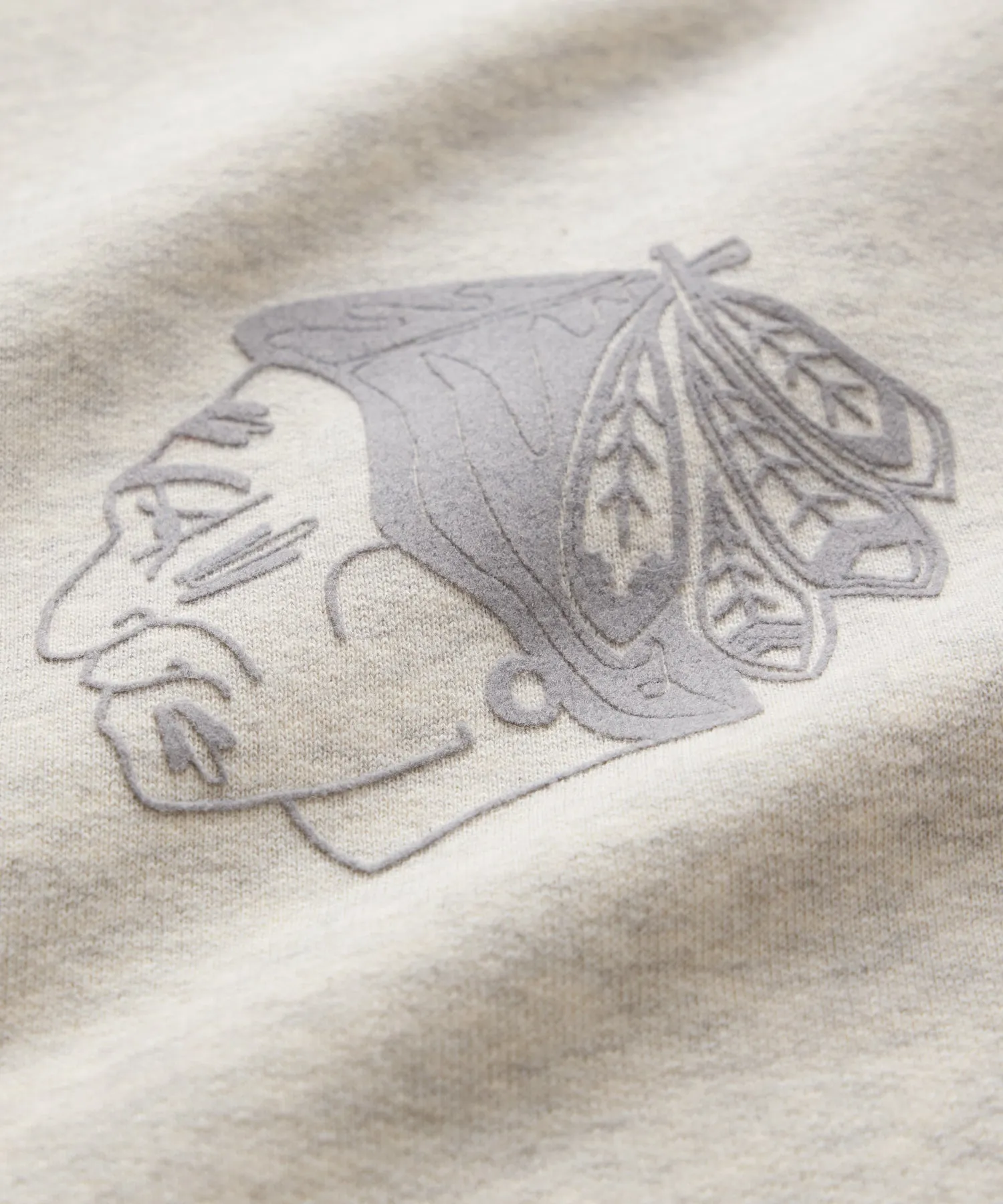 Todd Snyder by Fanatics for NHL Chicago Blackhawks Full-Zip Fleece Sweatshirt
