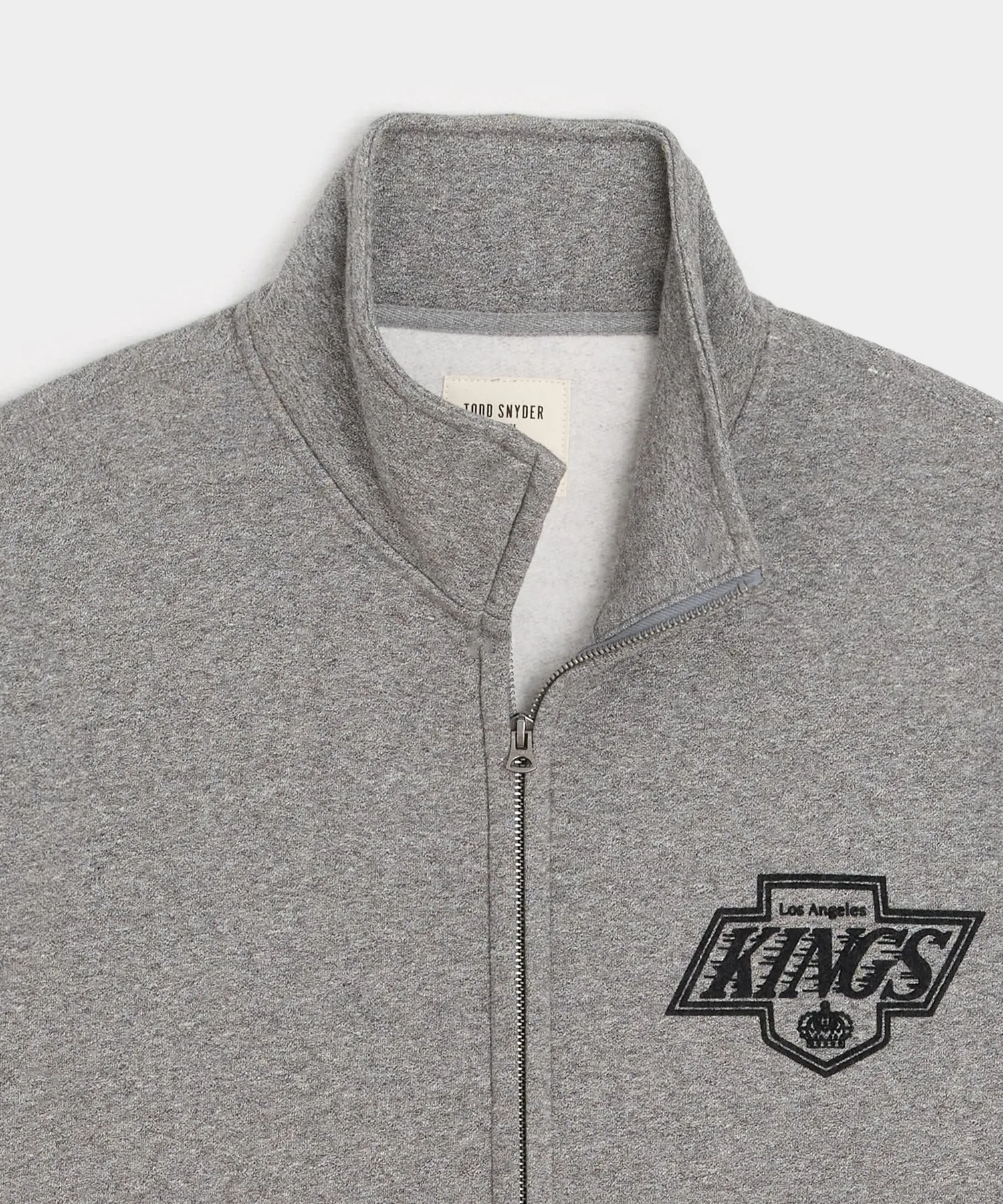 Todd Snyder by Fanatics for NHL Los Angeles Kings Full-Zip Fleece Sweatshirt