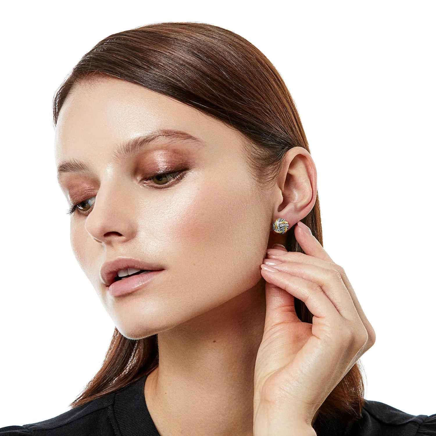 Tres Twist Post Earrings - JE6812