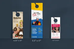 Uncoated Cover Door Hangers
