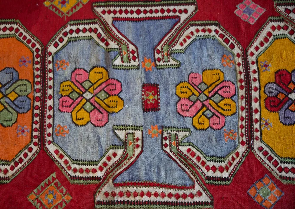 Vintage Kars Kilim 5.10ftx11ft