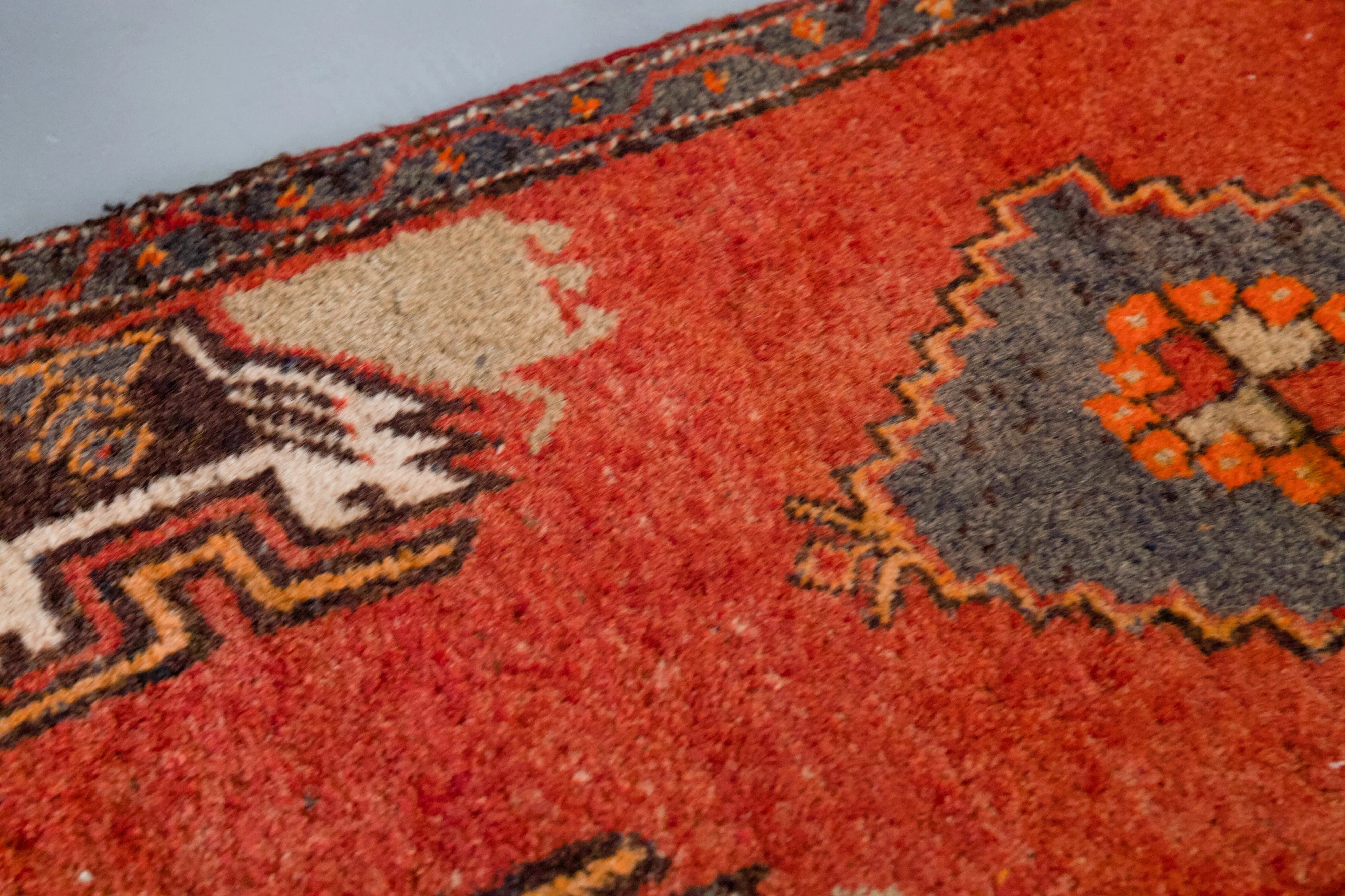 Vintage Mini Turkish Rug