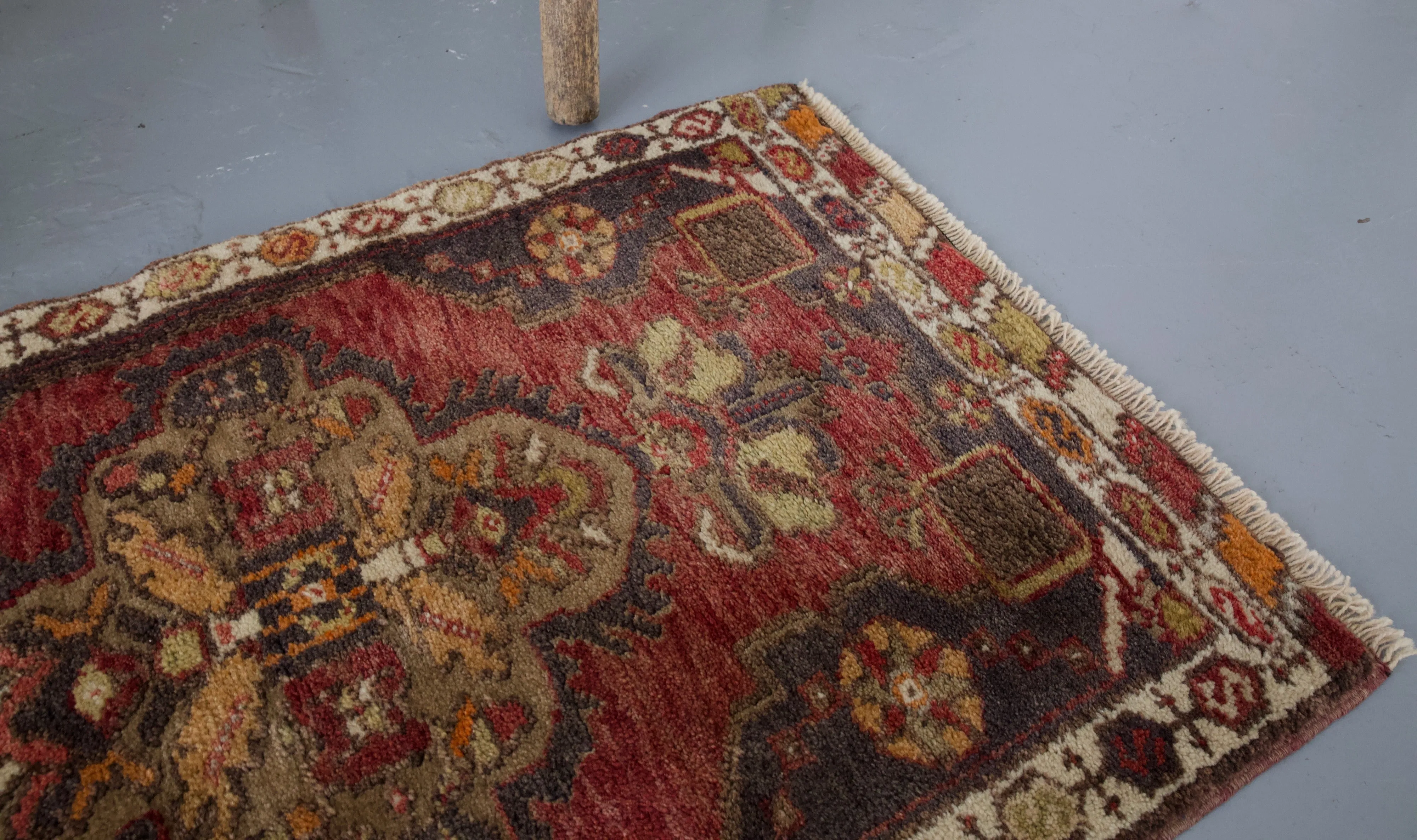 Vintage Mini Turkish Rug