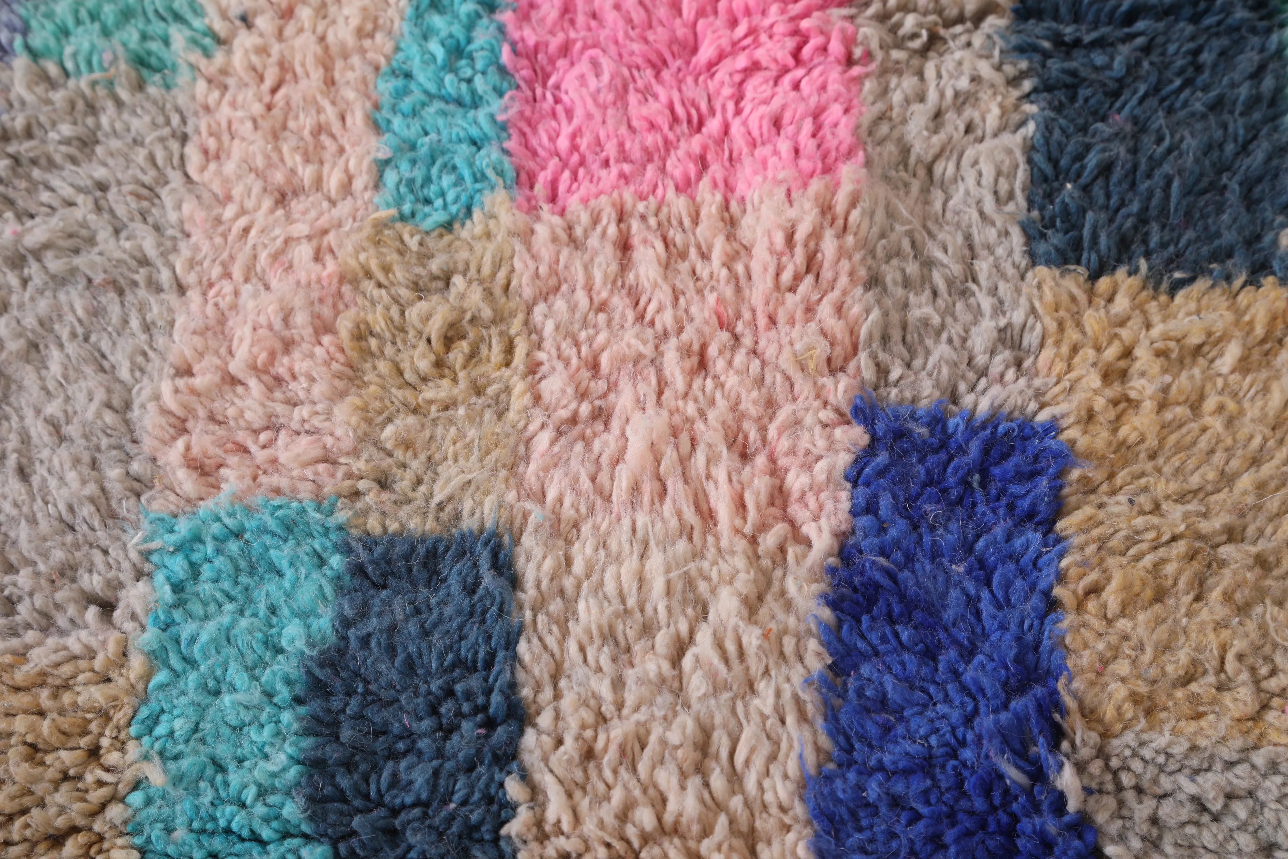 Vintage Moroccan Contemporary Rug - Handmade Wool | 4.8 x 8.2 FT