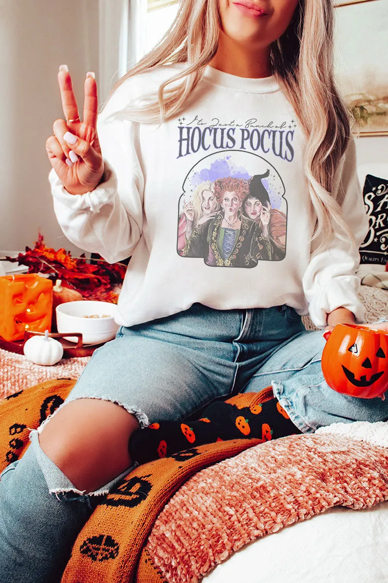 Watercolor Hocus Pocus Unisex NuBlend Crew Sweatshirt