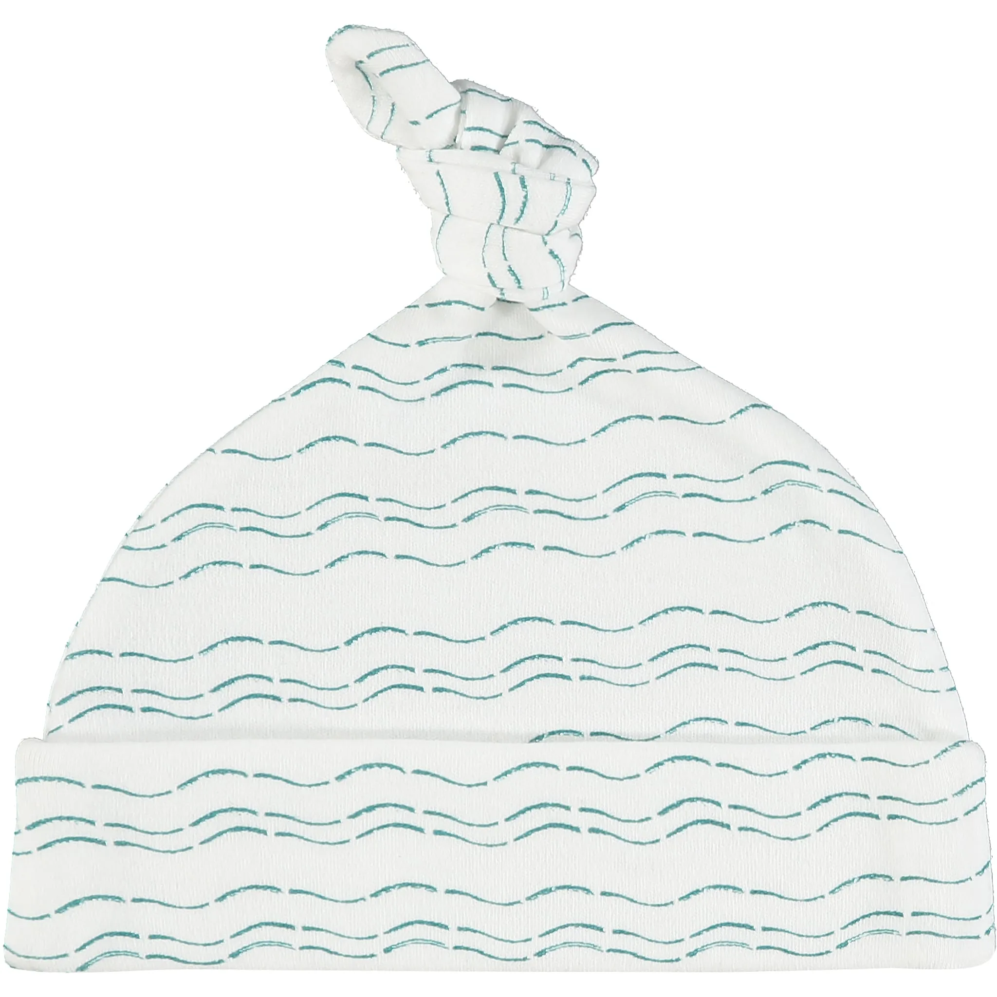 Waves of Joy organic knot hat