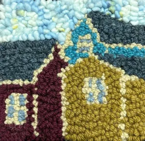 WHOLESALE: The Neighbourhood  - Rug Hooking Kit 6" x 6"
