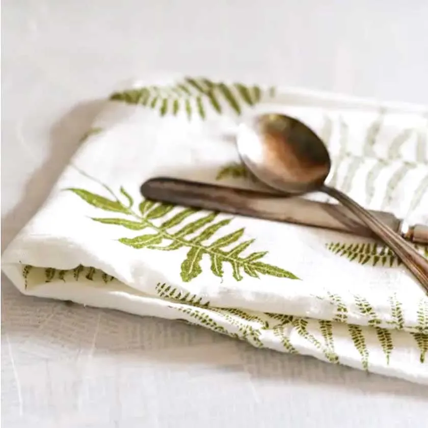 Wild Ferns Tea Towel