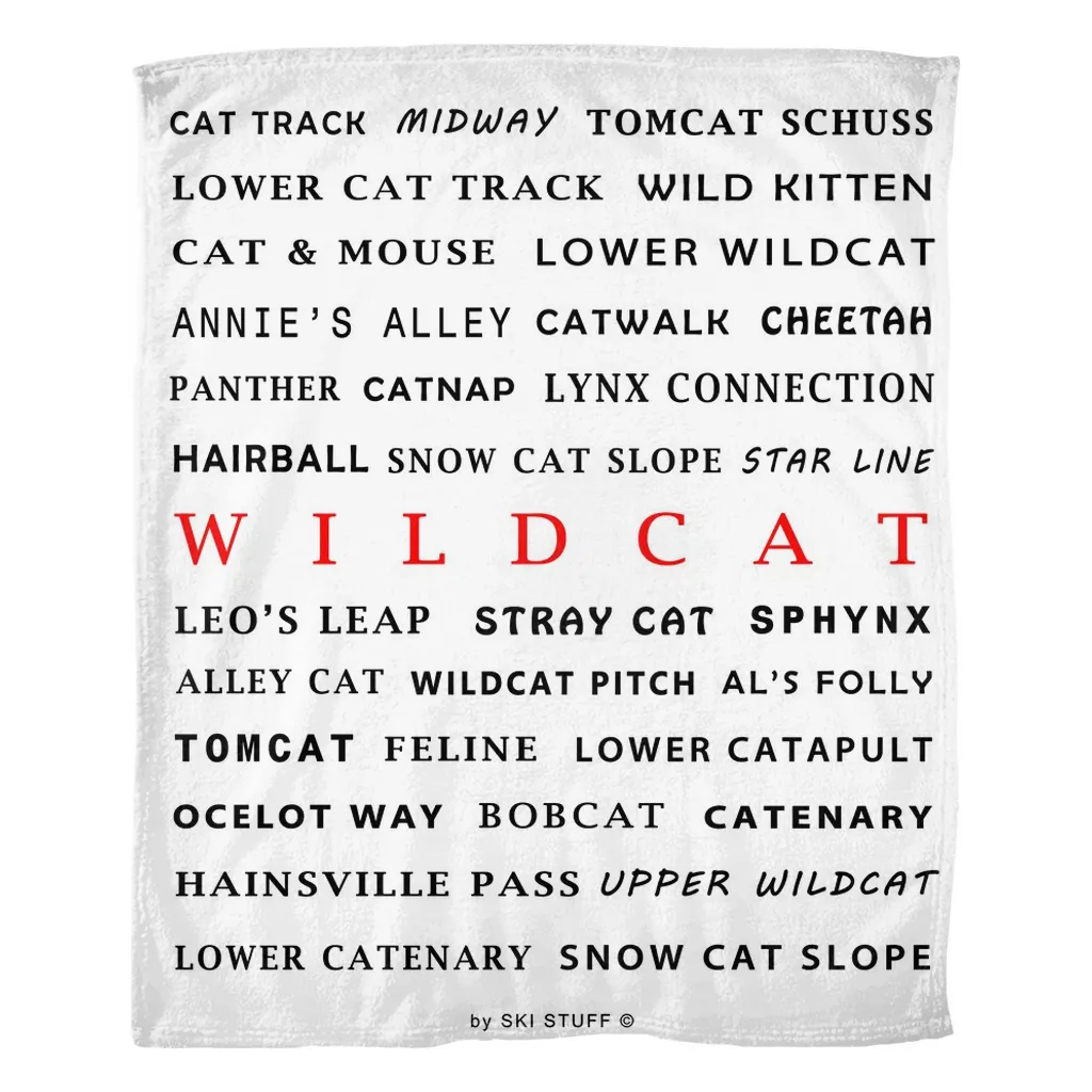 Wildcat Mountain - Throw Blanket