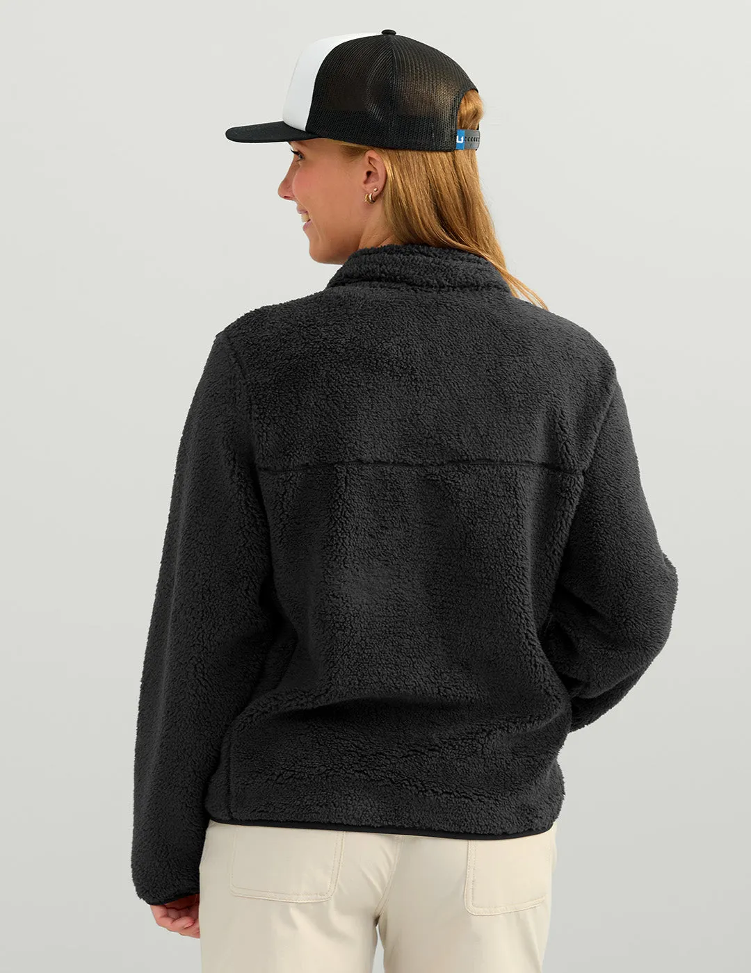 Womens Plush Fleece Jacket
