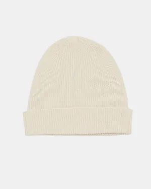 Wool Ribbed Beanie